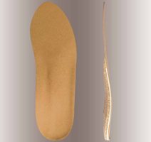 Стельки ортопедические (арт. "ОС-30"), из натуральной пробки